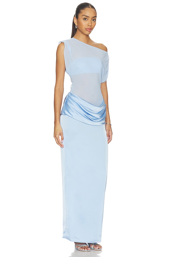 view 2 of 3 x REVOLVE Olandria Midi Dress in Baby Blue