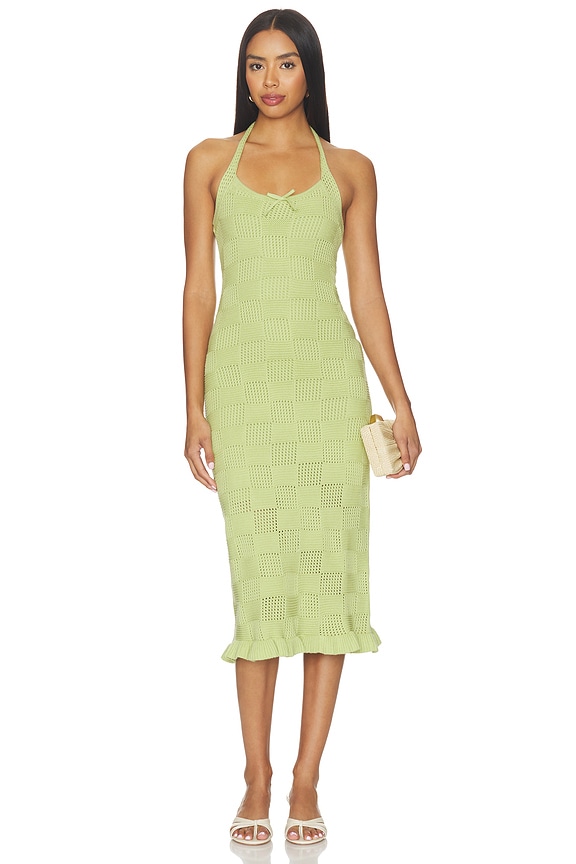 view 1 of 4 ROBE MILENA in Pistachio