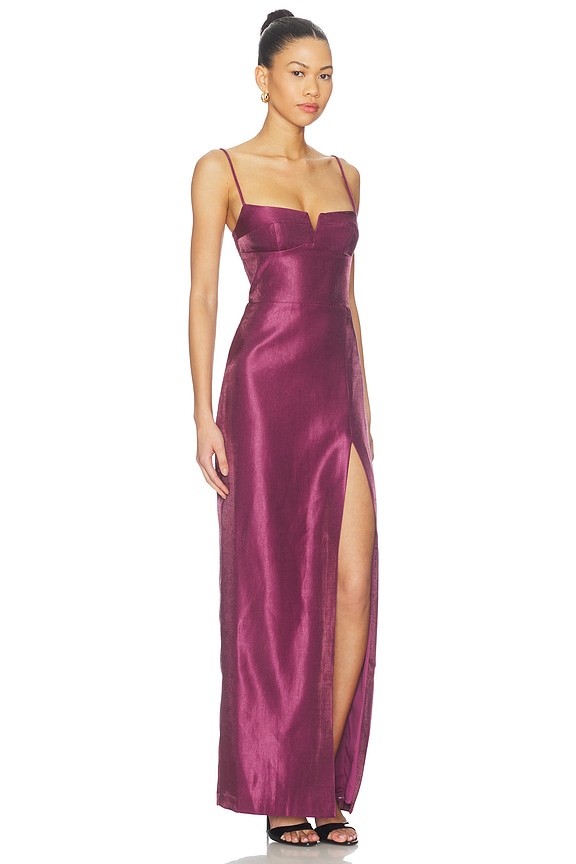 view 2 of 3 ROBE LYRA  in Berry