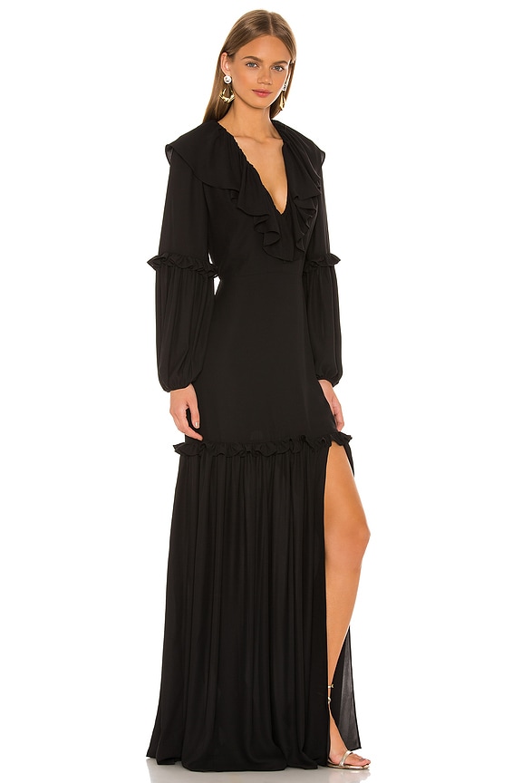view 2 of 3 ROBE MAXI TALULAH in Black