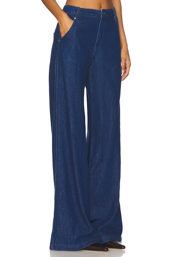 view 2 of 6 Thalia Pants in True Blue Wash
