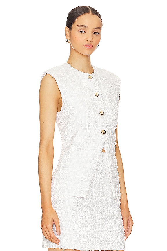view 2 of 5 Hughes Vest in White