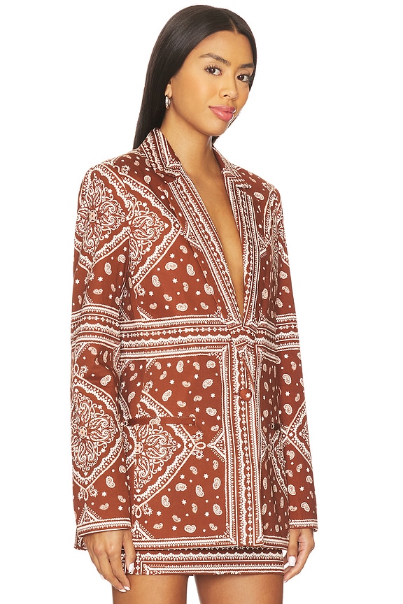 view 2 of 4 Grady Blazer in Montana Print