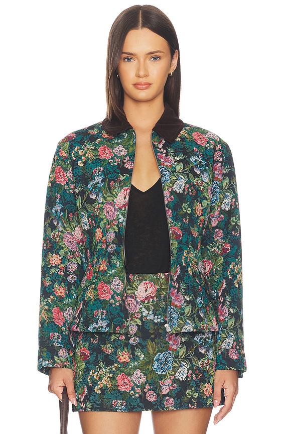 view 2 of 5 Jalen Jacket in Malachite Multi