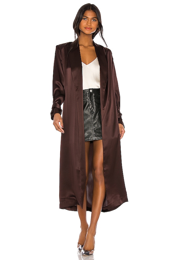 view 2 of 4 x REVOLVE Pascal Silk Duster in Cocoa