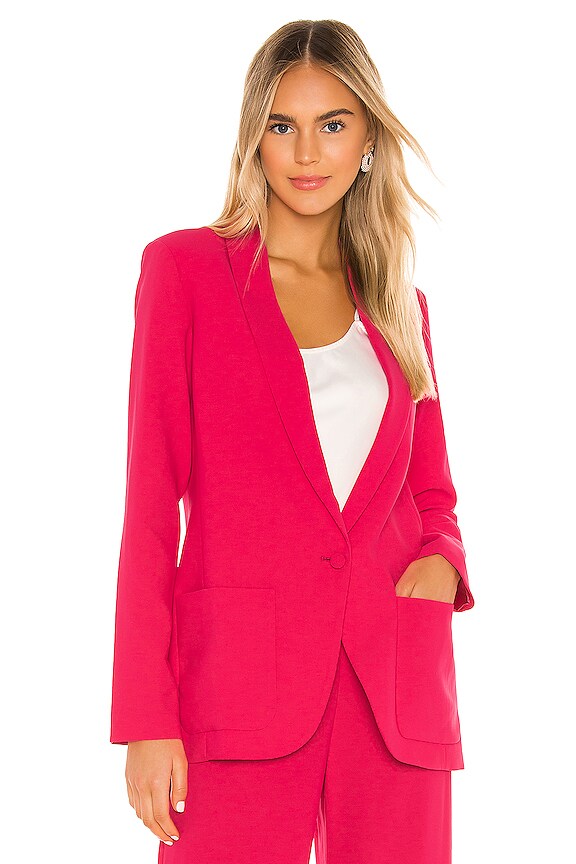 view 2 of 5 SHAWL 블레이저 in Azalea