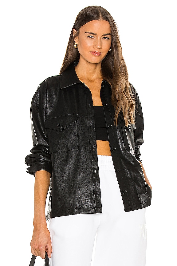 view 1 of 4 X REVOLVE Hollis Shacket in Black