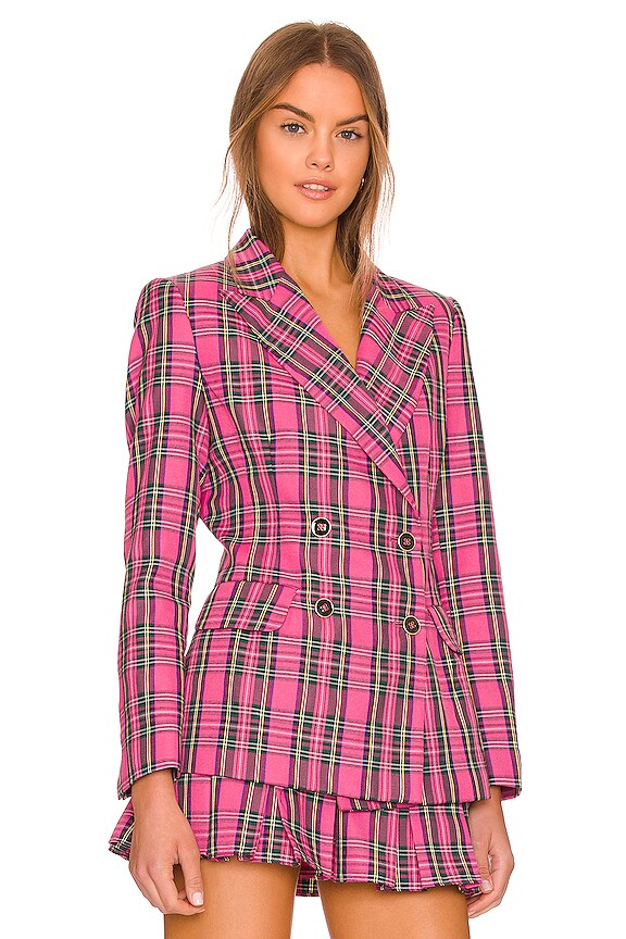 view 2 of 4 Sawyer Blazer in Pink Multi