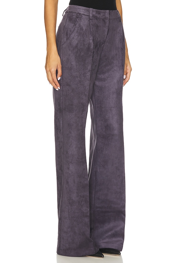 view 2 of 6 x REVOLVE Suede Slater Pant in Graphite