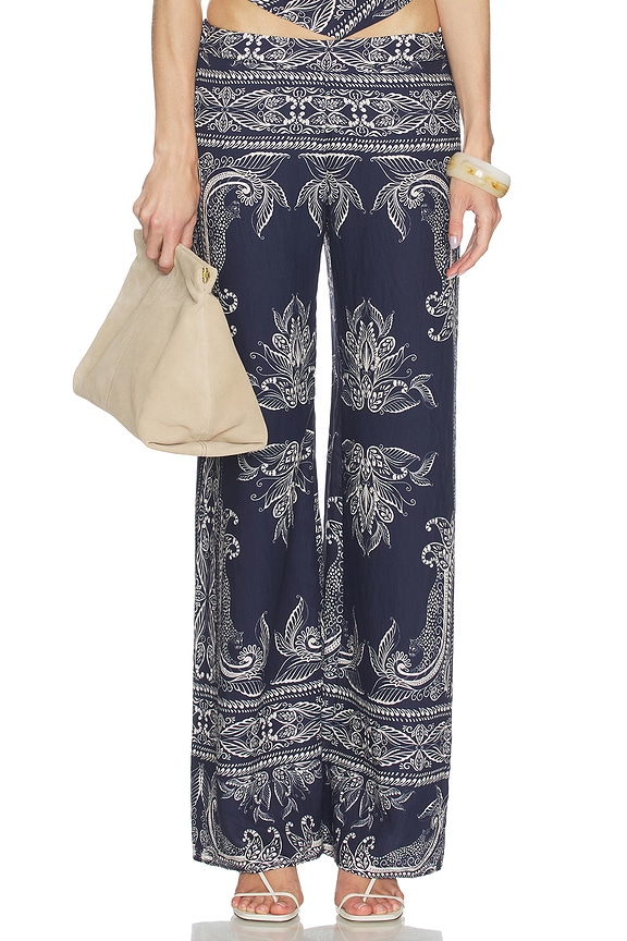 view 1 of 6 PANTALON ARIELLE in Navy