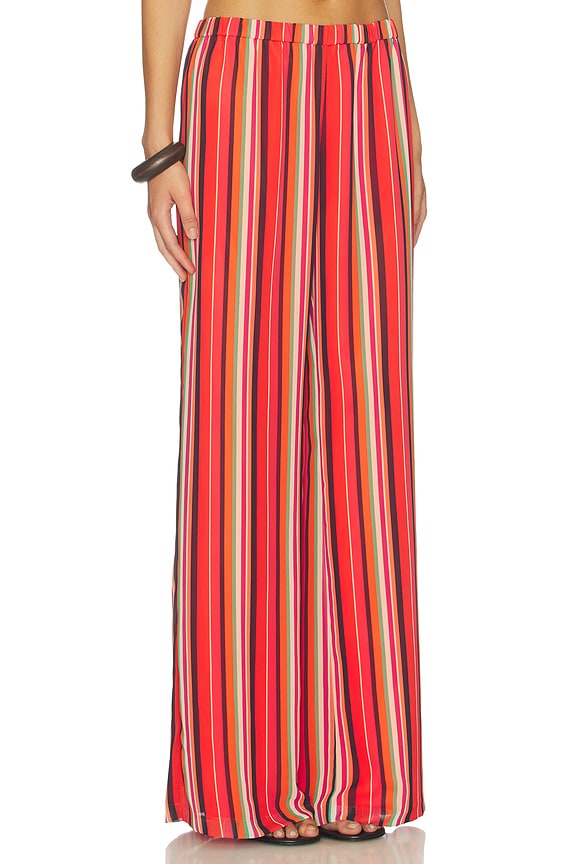 view 2 of 6 PANTALONES MARIKO in Soleil Stripes Print