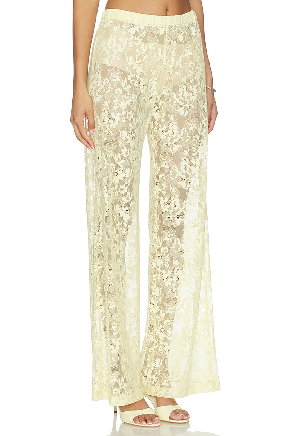 view 2 of 6 PANTALONES MARIKO in Corn Silk