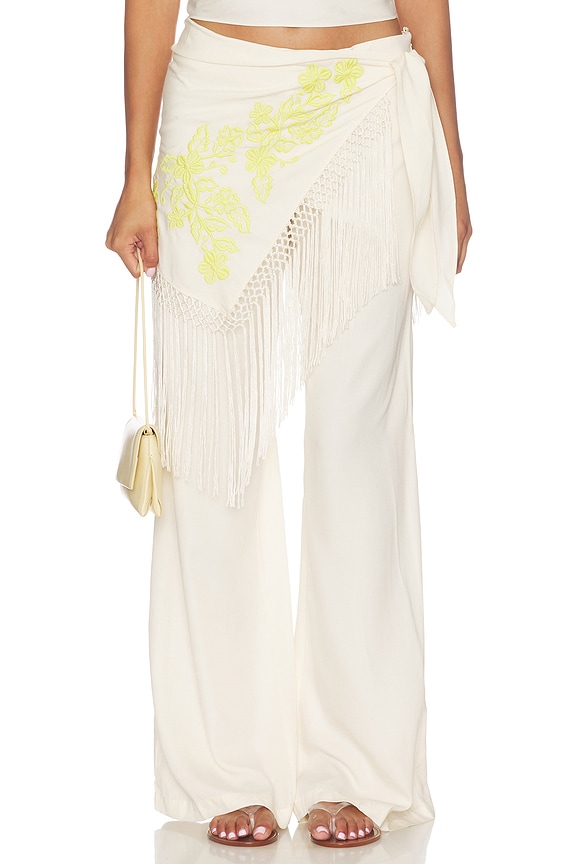 view 1 of 6 PANTALON CALANDRA  in Natural & Sunshine