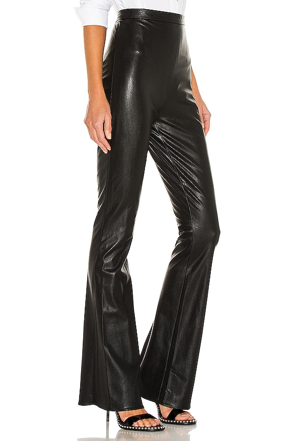 view 2 of 4 Amina Leather Pants in Black