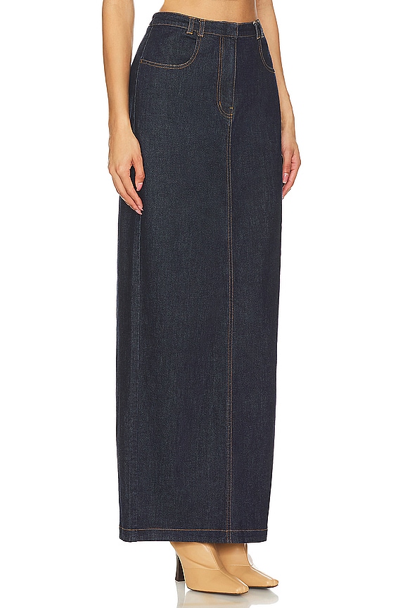 view 2 of 4 Franklin Skirt in Indigo