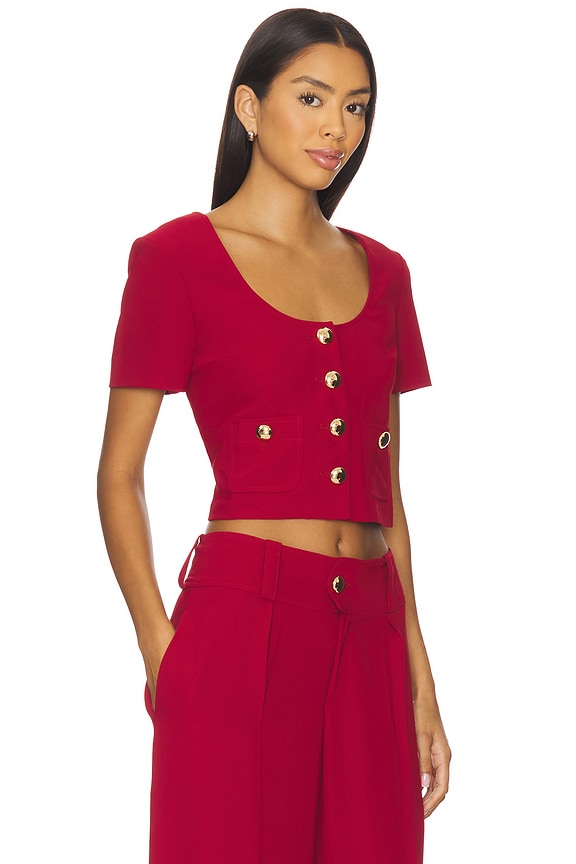 view 2 of 4 Noho Top in Carnelian