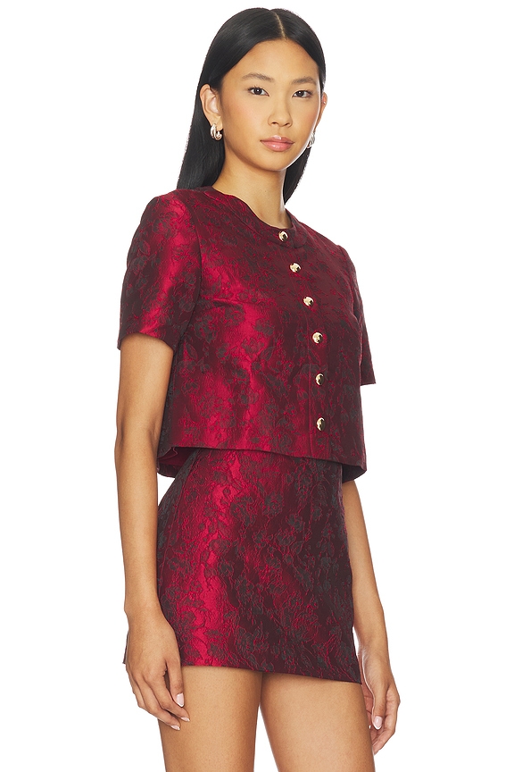 view 2 of 5 x REVOLVE Braswell Top in Ruby