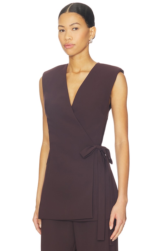 view 2 of 4 Halcyon Vest in Cocoa