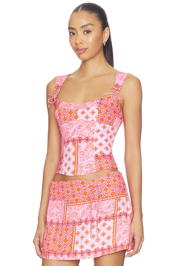 view 2 of 4 CANDICE 탑 in Pink Mult