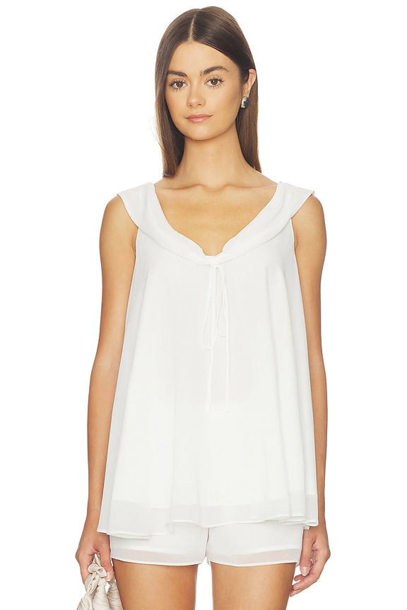 view 1 of 4 Polly Top in Ivory