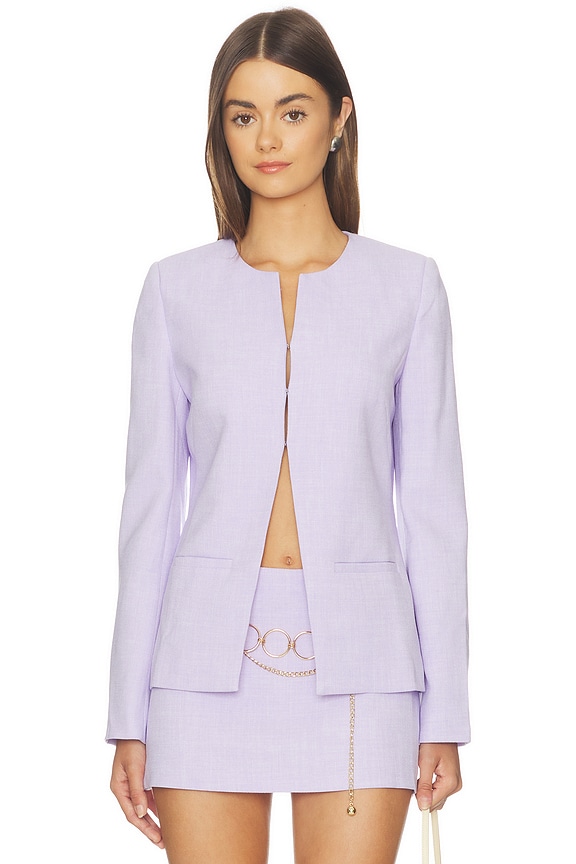 view 1 of 4 Capria Top in Lavender