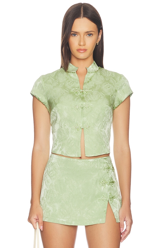 view 1 of 5 Lina Top in Aloe