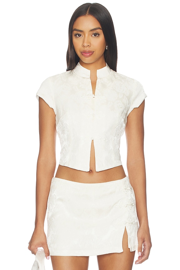 view 1 of 5 Lina Top in Ivory