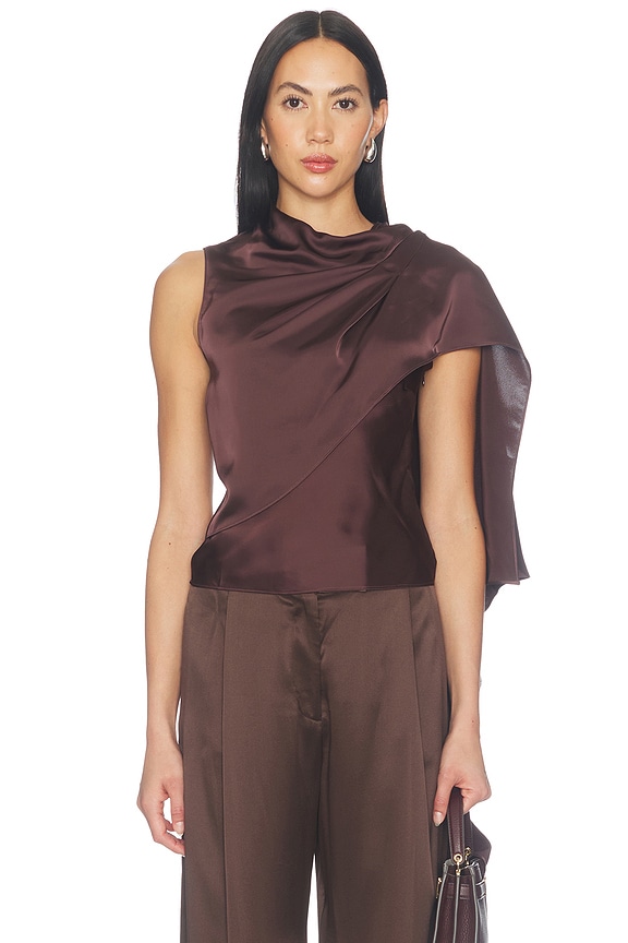 view 2 of 4 Artemis Top in Tobacco