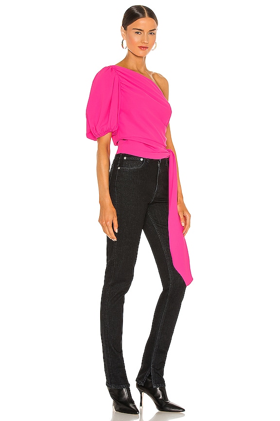 view 2 of 3 Bexley Top in Pink Lacquer