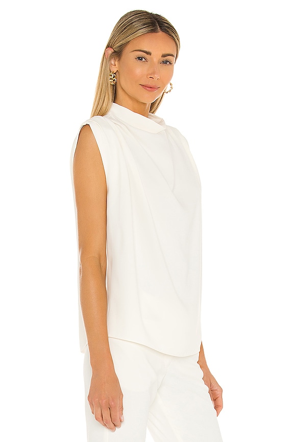 view 2 of 4 Sleeveless Fabienne Top in Ivory