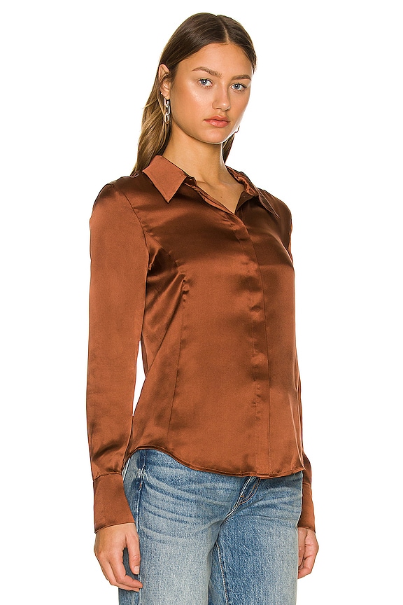 view 2 of 4 Spenser Top in Truffle