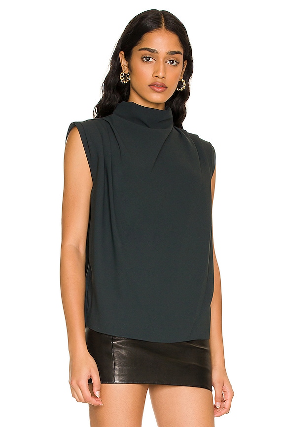 view 2 of 4 Sleeveless Fabienne Top in Eastern Green