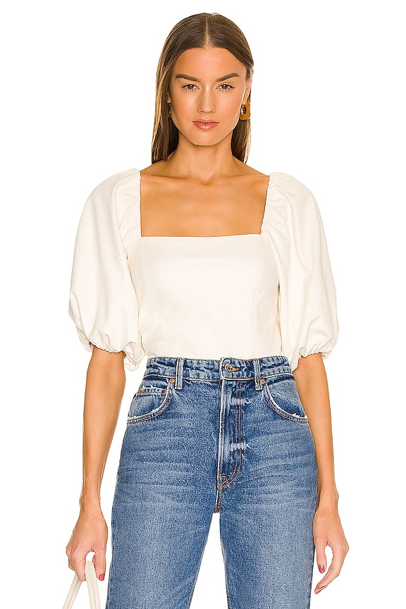 view 1 of 4 Tulane Top in Cream