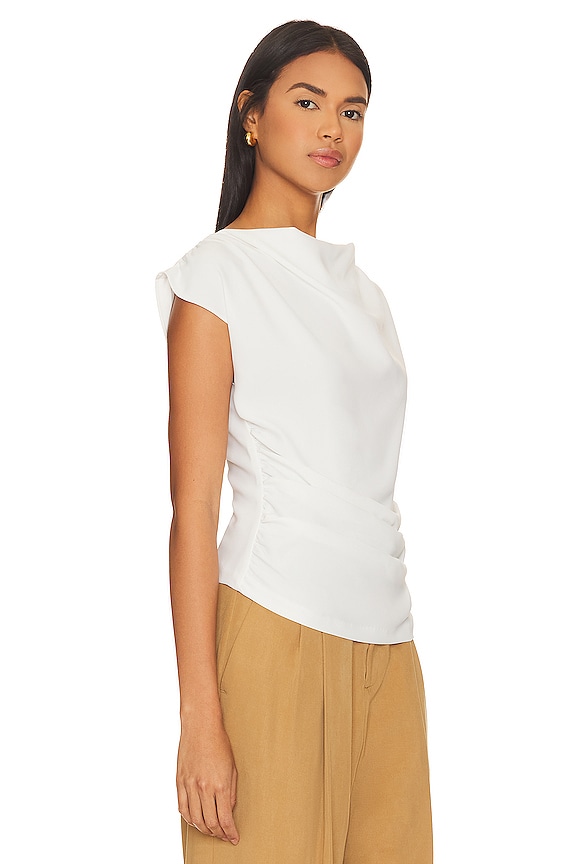 view 2 of 4 Fersia Top in Ivory