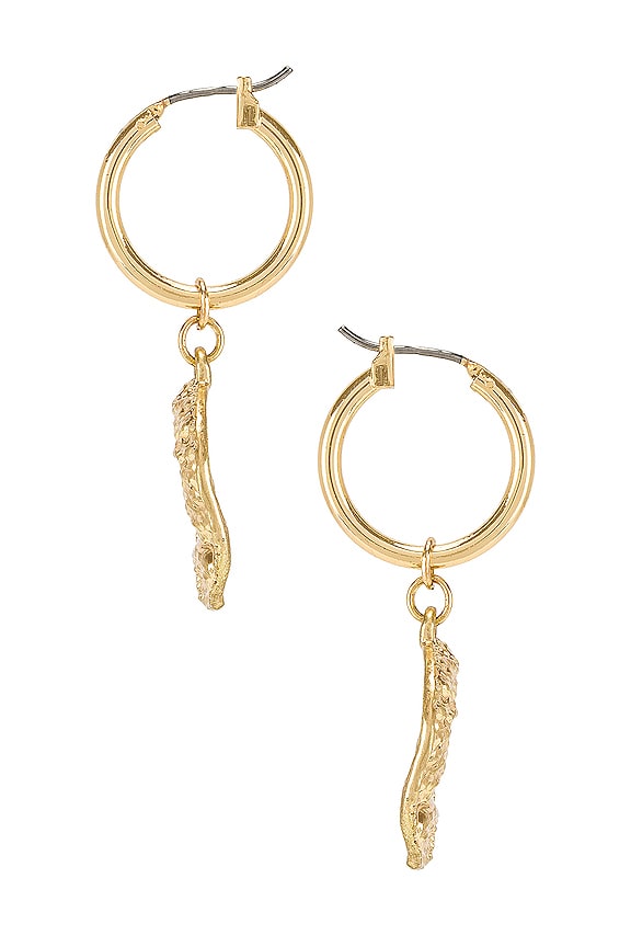 view 2 of 3 BOUCLES D'OREILLES SANTORINI in Gold