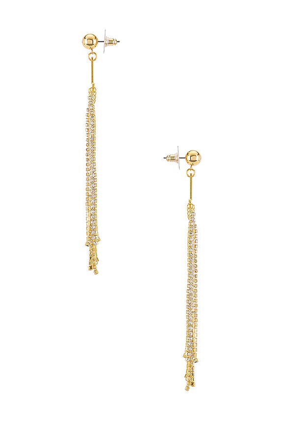 view 2 of 3 PENDIENTES in Gold