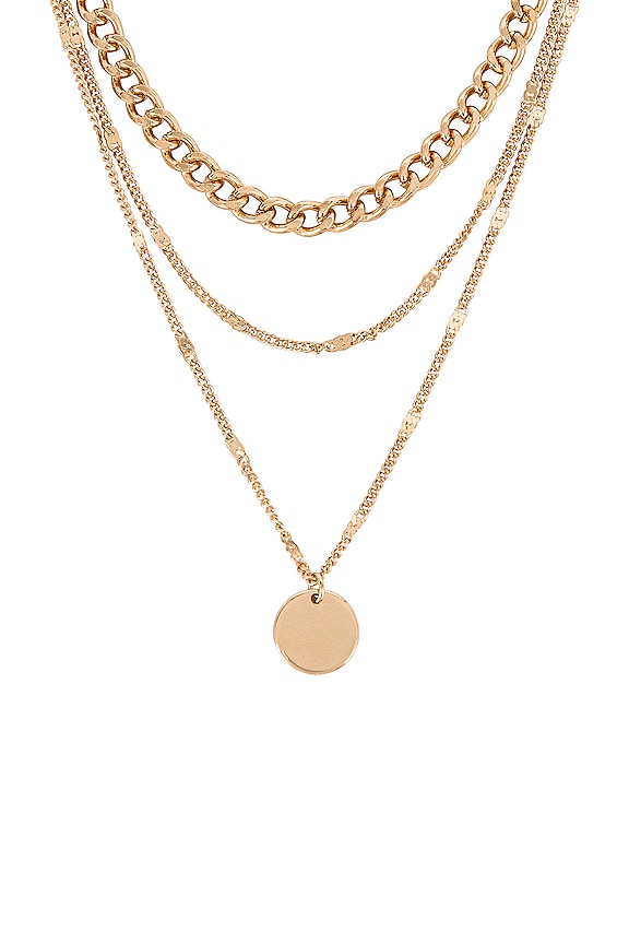 view 2 of 2 CHAIN 레이어 목걸이 in Gold