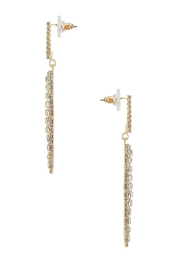 view 2 of 2 Diamond Statement Earring in Gold