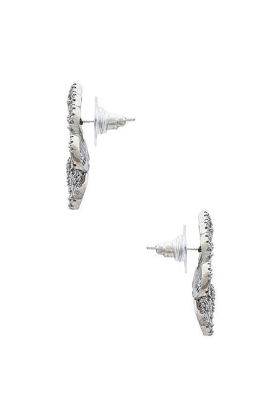 view 2 of 2 x REVOLVE Butterfly Wings Earrings in Silver