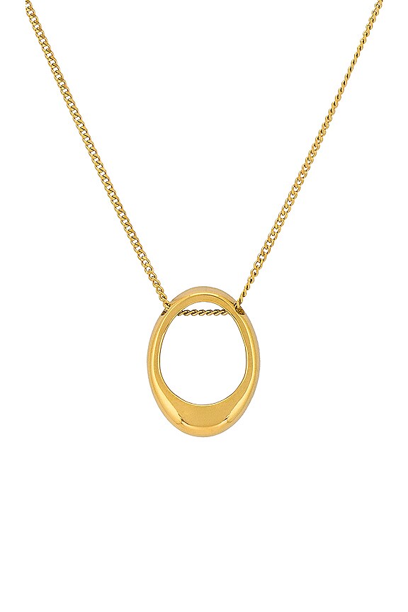 view 2 of 2 COLLAR SAFE KEEPING in Gold