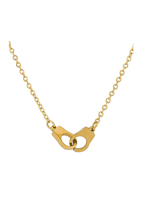 view 2 of 2 x REVOLVE Handcuffed Necklace in Gold