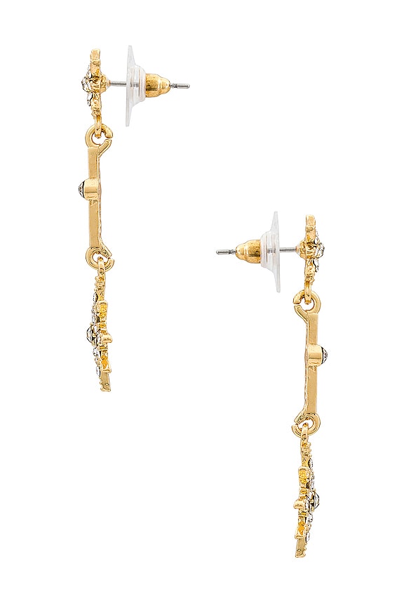 view 2 of 2 BOUCLES D'OREILLES SHINE BRIGHT in Gold