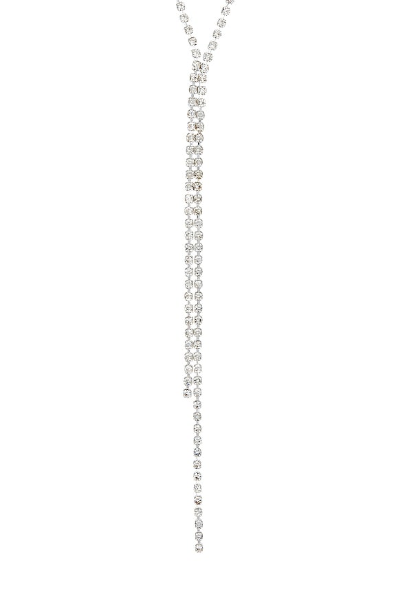 view 2 of 2 x REVOLVE Rain Drop Lariat Neclace in Silver