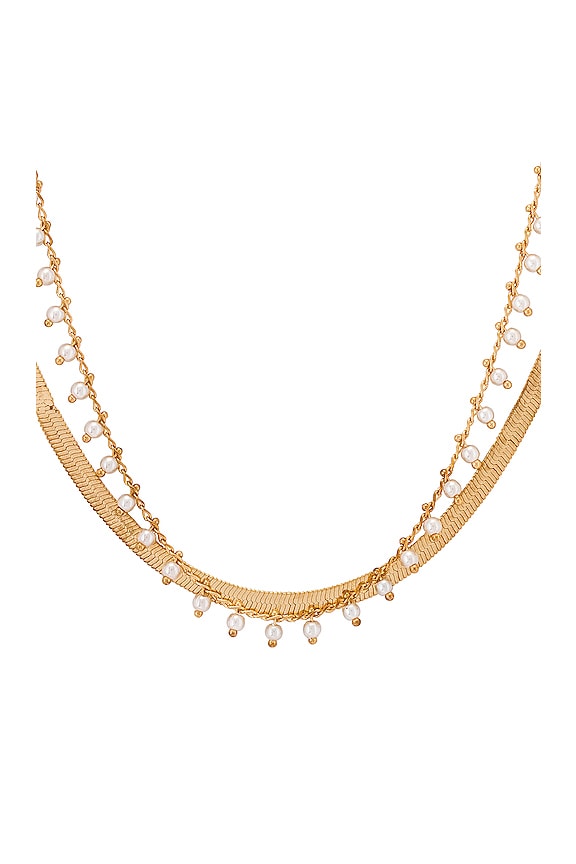 view 2 of 2 x REVOLVE June Necklace in Gold