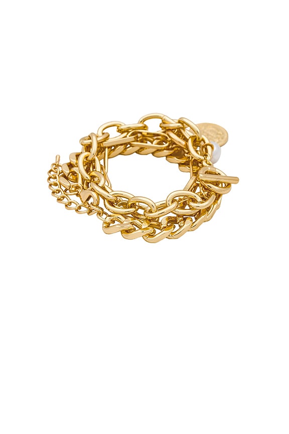 view 2 of 4 x REVOLVE Lola Bracelet Set in Gold