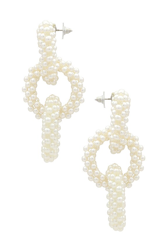 view 2 of 2 x REVOLVE Willow Earrings in White