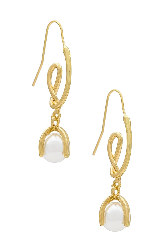 view 2 of 3 LILY イヤリング in Gold