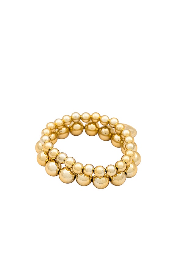 view 2 of 4 Charm Duo Bracelet in Gold