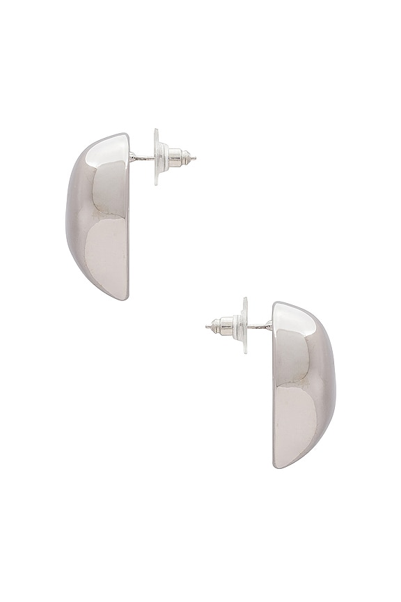 view 2 of 2 PENDIENTE in Silver