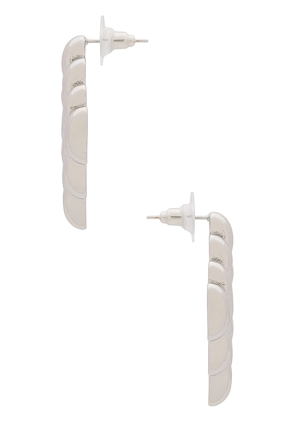 view 2 of 2 BOUCLES D'OREILLES HALLE in Silver